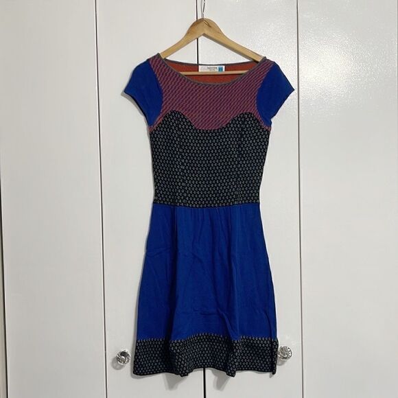 Anthropologie Color Block Sweater Dress Size S - Picture 3 of 6